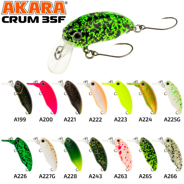AKARA Crum 35F Wobbler