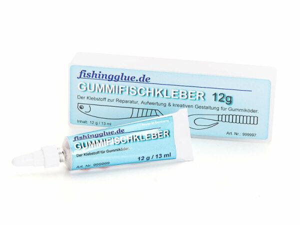 FISHINGGLUE Gummifisch-Kleber
