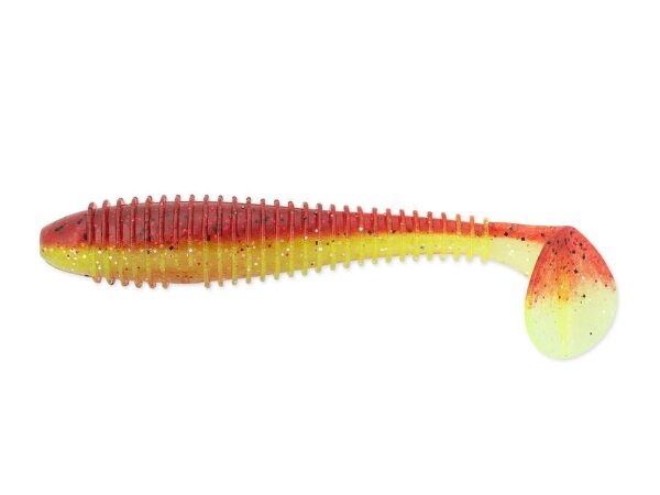 Keitech FAT Swing Impact 2.8" / 7cm Chartreuse Silver Red