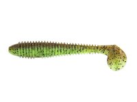 Keitech FAT Swing Impact 2.8" / 7cm Green Pumpkin / Chartreuse