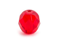 CAMO LURES facettierte Glasperlen 8 mm-Ruby