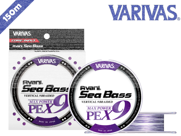 VARIVAS Sea Bass Max Power X9 150M