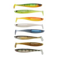 BERKLEY PowerBait Cullshad Slim 7.5 cm | 8 Stück-Dark Water Mix