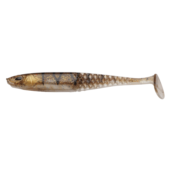 BERKLEY PowerBait Cullshad Slim 10 cm | 6 Stück-Brown Perch