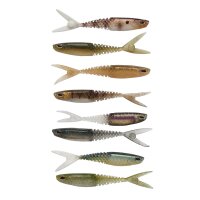 BERKLEY PowerBait Cullminnow 7.5 cm | 8 Stück-Clear Water Mix