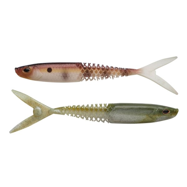 BERKLEY PowerBait Cullminnow 18 cm | 2 Stück-Clear Water Mix