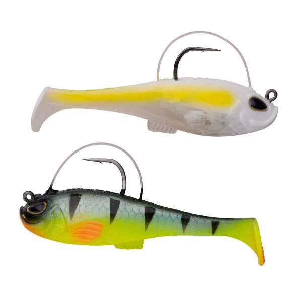 BERKLEY PowerBait Agent E 8cm | 18g-HD Chartreuse Shad / Firetiger