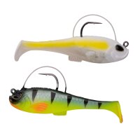 BERKLEY PowerBait Agent E 8cm | 18g-HD Chartreuse Shad / Firetiger