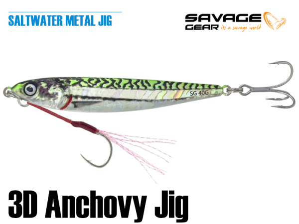 Savage Gear 3D Anchovy Jig