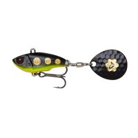 Savage Gear FAT TAIL SPIN 8cm | 24g-Black Magic