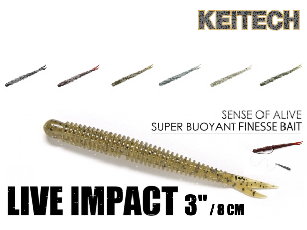 Keitech Live Impact 3" / 8cm