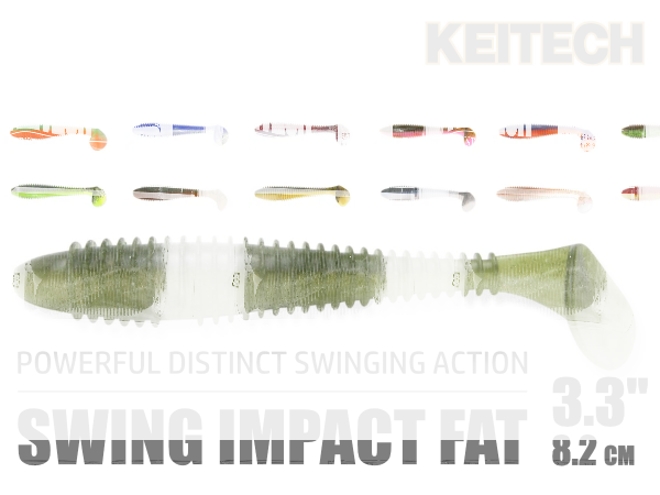 Keitech FAT Swing Impact 3.3" / 8,2cm
