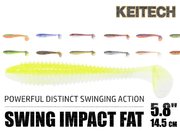 Keitech FAT Swing Impact 5.8" / 14,5cm