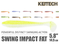 Keitech FAT Swing Impact 5.8" / 14,5cm