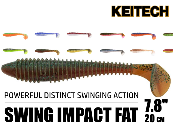 Keitech FAT Swing Impact 7.8" / 20cm