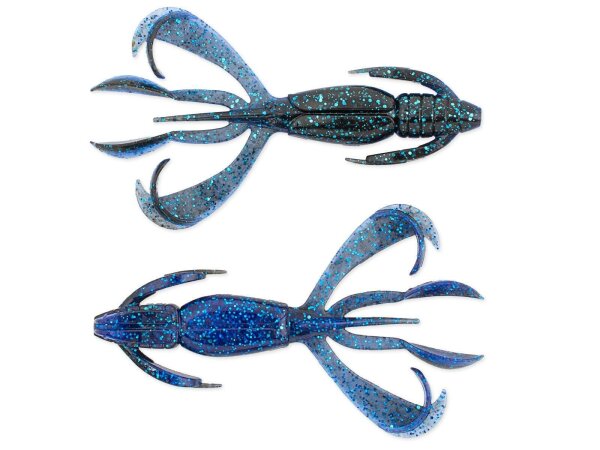 Keitech Crazy Flapper 2.8" / 7cm Black Blue