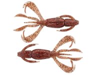 Keitech Crazy Flapper 2.8" / 7cm Ebimiso Red Copper