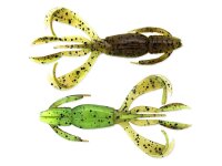 Keitech Crazy Flapper 2.8" / 7cm Green Pumpkin / Chartreuse