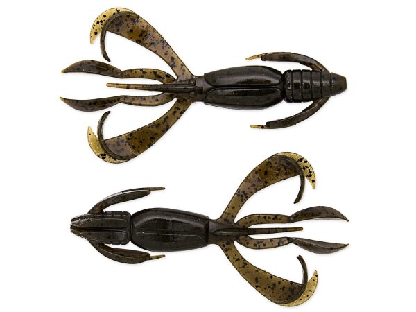 Keitech Crazy Flapper 2.8" / 7cm Green Pumpkin PP.