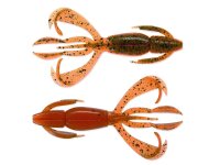 Keitech Crazy Flapper 2.8" / 7cm Motoroil / Orange