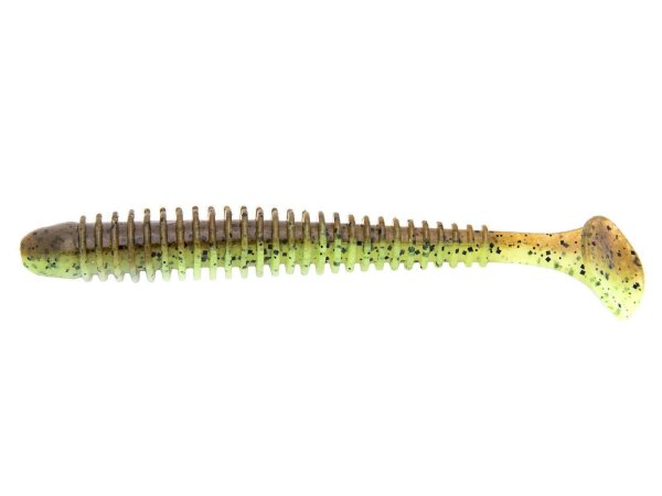 Keitech Swing Impact 4.5" / 12,5cm Green Pumpkin / Chartreuse