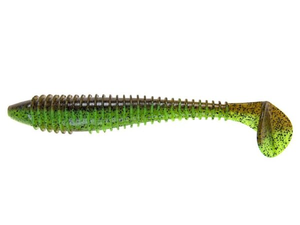 Keitech FAT Swing Impact 7.8" / 20cm Green Pumpkin / Chartreuse