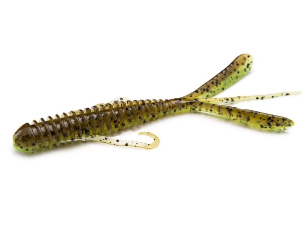 Keitech Hog Impact 3" / 7cm Green Pumpkin /Chartreuse