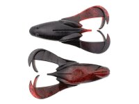 Keitech Noisy Flapper 3.5" / 9cm Black Red Belly