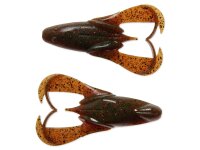 Keitech Noisy Flapper 3.5" / 9cm Motoroil PP. Red