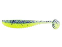 Reins S-Cape Shad 4.8" / 12 cm Purple Chartreuse (BA-Edition)