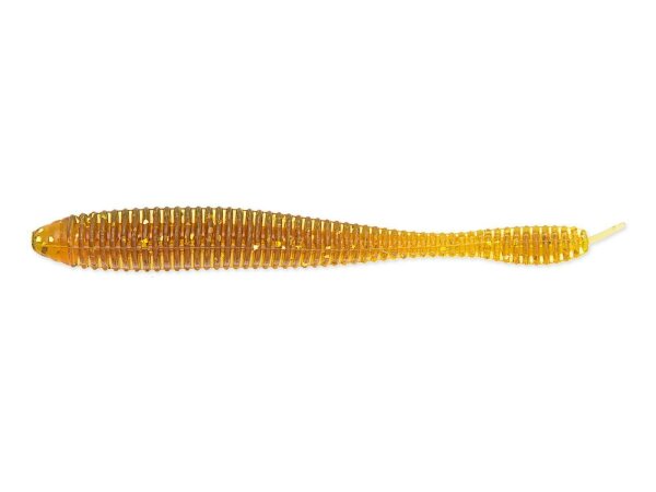 Reins Bubbling Shaker 3" / 7 cm Motoroil Gold Flk.