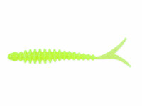 Reins Fins Ringer 3" / 7.8 cm Chartreuse Silver Glitter