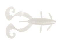 Reins G-Tail Twin Grub 3" / 7.5 cm Pearl White