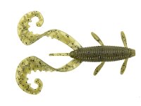 Reins G-Tail Twin Grub 3" / 7.5 cm Watermelon Seed