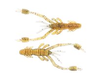 Reins Ring Shrimp 3" / 7.2 cm Smoke Mustard