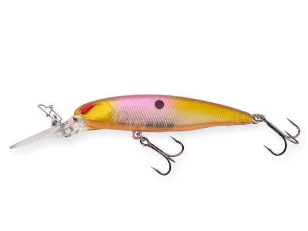 Nories Laydown Minnow Deep Just Wakasagi Translucent Pearl Shad