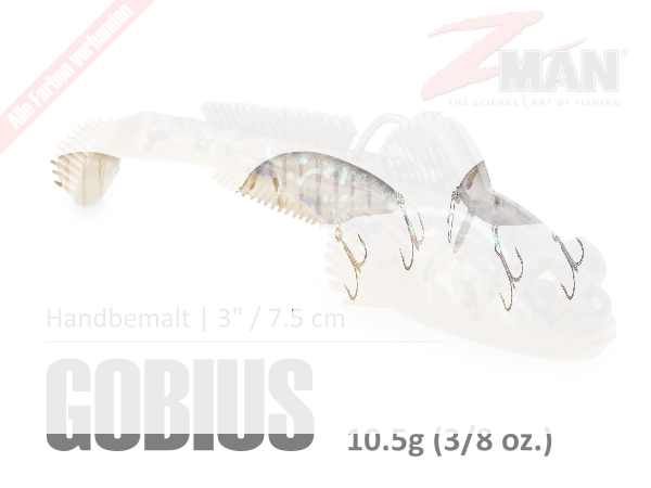Z-Man Gobius 3" / 7.5 cm | 10.5g (3/8 oz.)