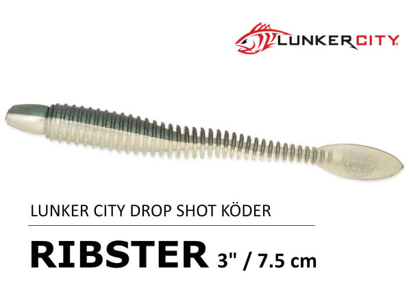 Lunker City Ribster 3" / 7.5 cm