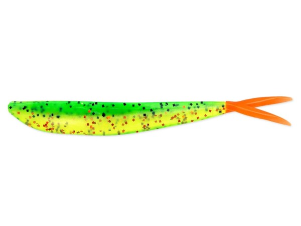 Lunker City Fin-S Fish 4" / 10 cm (Tail Colors) - Fire Tiger FT