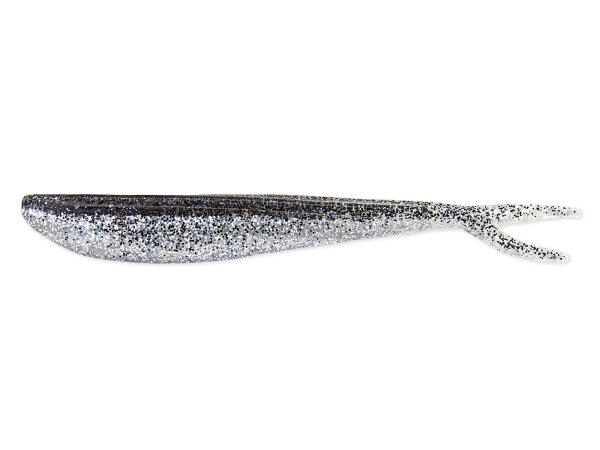 Lunker City Fin-S Fish 4" / 10 cm Black Ice