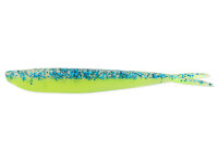 Lunker City Fin-S Fish 4" / 10 cm Blue Chartreuse