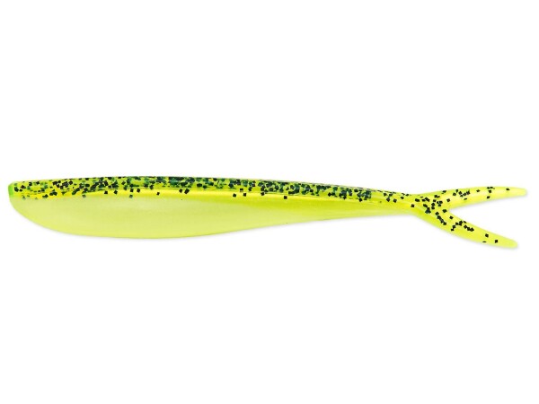 Lunker City Fin-S Fish 4" / 10 cm Chartreuse Pepper Shad