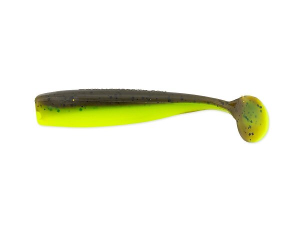 Lunker City Shaker 4.5" / 11 cm Green Pumpkin / Chartreuse