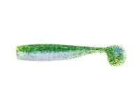 Lunker City Shaker 4.5" / 11 cm Green Shad Flash