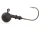 CAMO LURES Rundkopf Jigs BLACK 4/0-7g