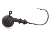 CAMO LURES Rundkopf Jigs BLACK 5/0-25g
