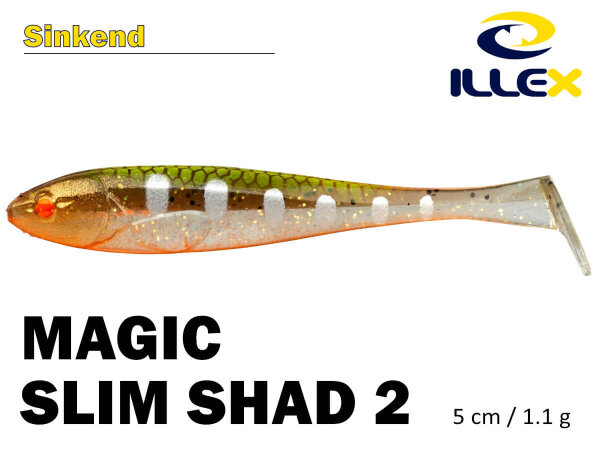Illex Magic Slim Shad 2 / 5 cm