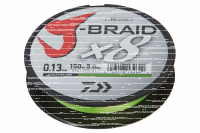 Daiwa J-Braid X8 300m / Chartreuse 0,22mm / 17.0kg