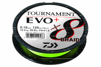 Daiwa Tournament X8 Braid EVO+ 135m / Chartreuse 0,14mm / 10.2kg