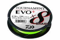 Daiwa Tournament X8 Braid EVO+ 135m / Chartreuse 0,20mm / 18.0kg